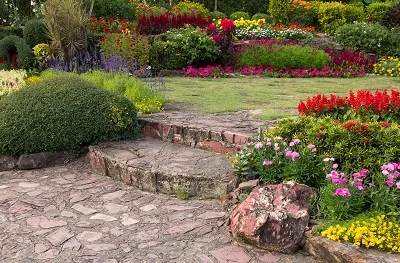 Landscaped gardens